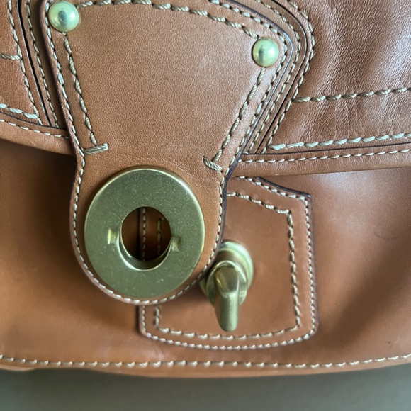 Vintage Coach Hobo Legacy Brown Leather Shoulder Bag - Picture 5 of 15